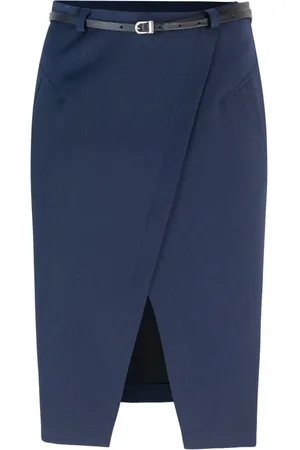Patrizia Pepe Dames, Rokken, Blauw, Maat: S Poliester