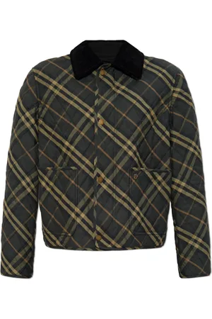 Burberry Dames, Jassen, Groen, Maat: M Katoen