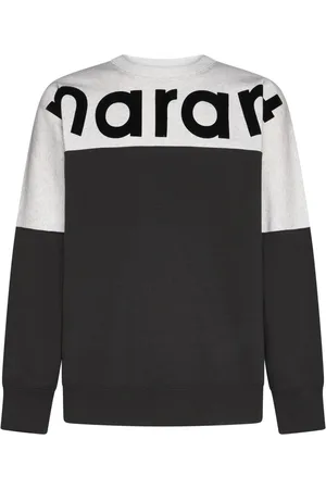 Isabel Marant Heren, Sweatshirts & Hoodies, Zwart, Maat: M Katoen
