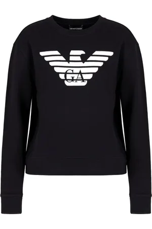 Emporio Armani Dames, Sweatshirts & Hoodies, Blauw, Maat: M Jersey