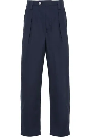 A.P.C. Heren, Broeken, Blauw, Maat: L Katoen