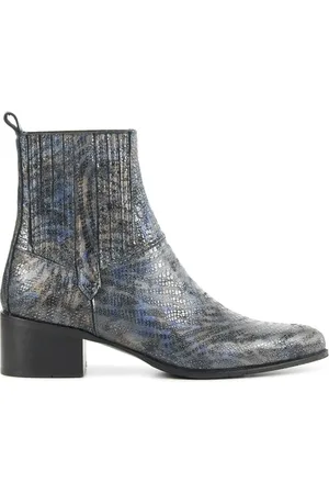 Floris van Bommel Dames, Schoenen, Blauw, Maat: 37 EU Leer