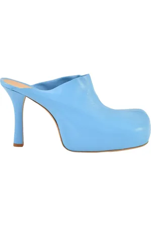 Bottega Veneta Dames, Schoenen, Blauw, Maat: 39 1/2 EU Leer