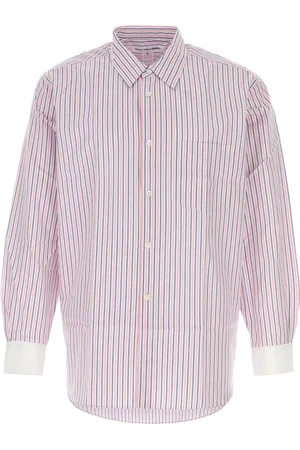 Comme des Garçons Heren, Overhemden, Roze, Maat: XL Katoen