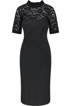 P.A.R.O.S.H. Dames, Jurken, Grijs, Maat: S Viscose