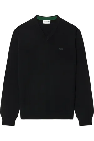 Lacoste Heren, Truien, Zwart, Maat: M Wol