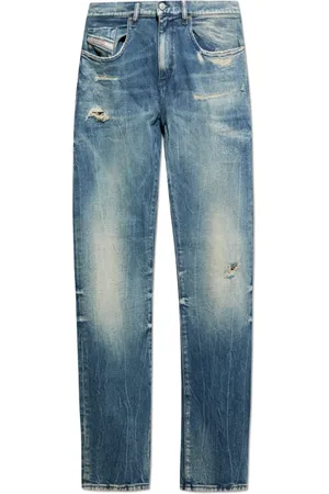 Diesel Heren, Jeans, Blauw, Maat: W30 L32 Katoen