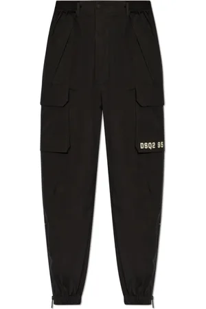 Dsquared2 Heren, Broeken, Zwart, Maat: L Katoen