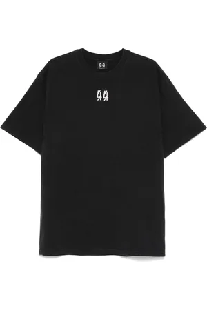 44 Label Group Heren, Tops, Zwart, Maat: M Katoen