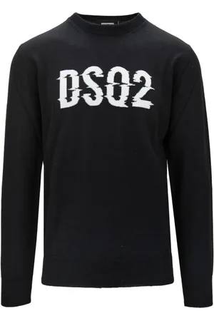 Dsquared2 Heren, Truien, Zwart, Maat: S Wol