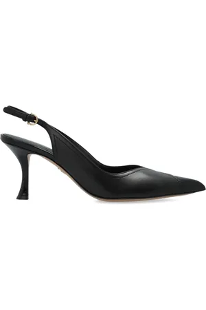 Salvatore Ferragamo Dames, Schoenen, Zwart, Maat: 40 1/2 EU Leer