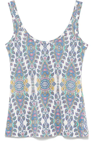 Etro Dames, Tops, Wit, Maat: S Viscose