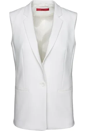 HUGO BOSS Dames, Jassen, Wit, Maat: XS