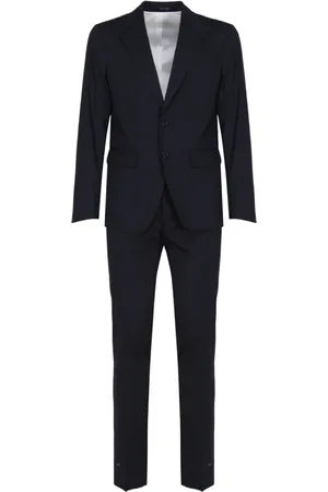 Dsquared2 Heren, Pakken, Blauw, Maat: S Wol