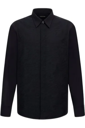 Roberto Cavalli Heren, Overhemden, Zwart, Maat: L