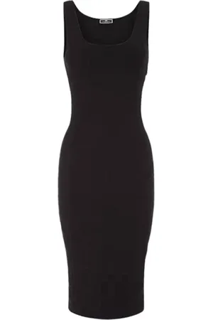 Elisabetta Franchi Dames, Jurken, Zwart, Maat: XL Viscose