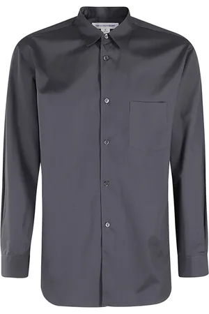 Comme des Garçons Heren, Overhemden, Grijs, Maat: S