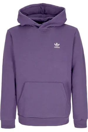 adidas Heren, Sweatshirts & Hoodies, Paars, Maat: XL Katoen