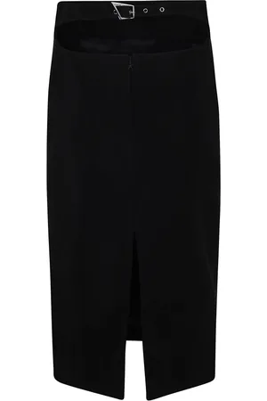 MUGLER Dames, Rokken, Zwart, Maat: XS