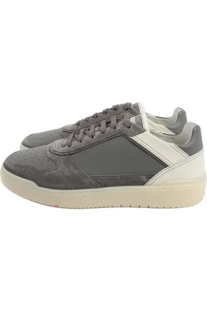 Brunello Cucinelli Heren, Schoenen, Grijs, Maat: 41 EU Leer