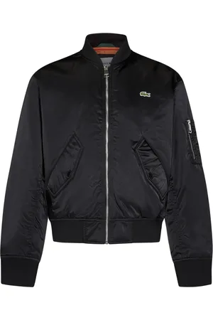 Lacoste Heren, Jassen, Zwart, Maat: M Nylon