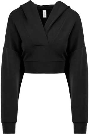 Bomboogie Dames, Sweatshirts & Hoodies, Zwart, Maat: L Modal