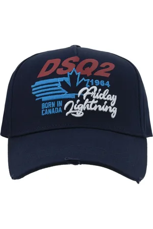 Dsquared2 Unisex, Accessoires, Blauw, Maat: ONE Size Katoen