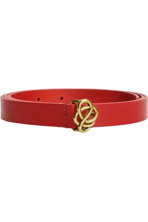 By Malene Birger Dames, Accessoires, Rood, Maat: ONE Size Leer