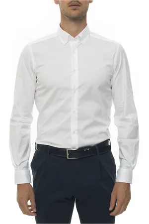 FAY Heren, Overhemden, Wit, Maat: 4XL