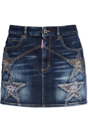 Dsquared2 Dames, Rokken, Blauw, Maat: M Denim
