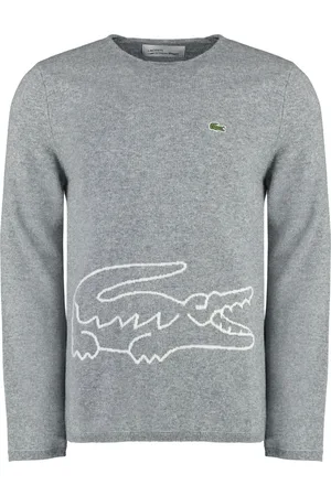 Comme des Garçons Heren, Truien, Grijs, Maat: L Wol