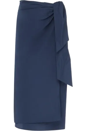 Max Mara Dames, Rokken, Blauw, Maat: XS