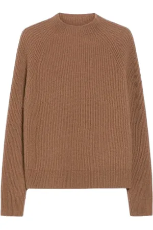 Max Mara Dames, Truien, Bruin, Maat: XS Wol