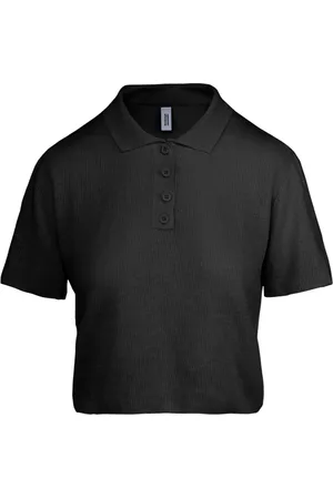 Bomboogie Dames, Tops, Zwart, Maat: XL Katoen