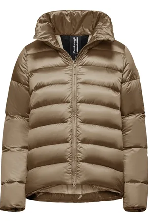 Bomboogie Dames, Jassen, Bruin, Maat: L Nylon
