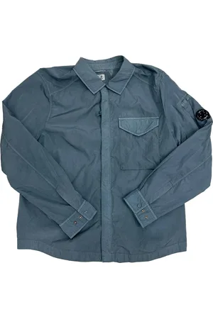 C.P. Company Heren, Overhemden, Blauw, Maat: XL Denim
