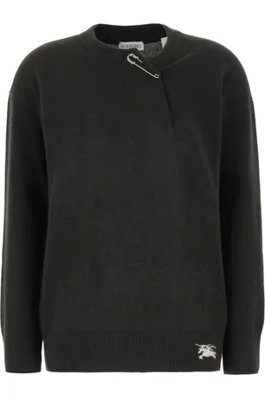 Burberry Dames, Truien, Zwart, Maat: M Kasjmier