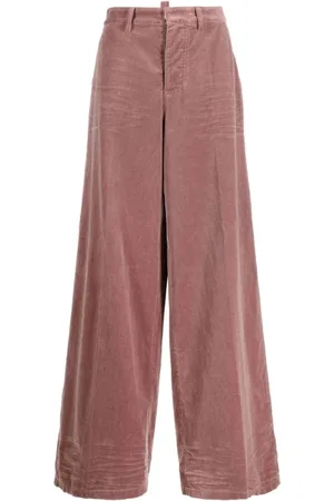 Dsquared2 Dames, Broeken, Roze, Maat: 2XS Katoen