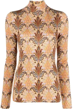 Etro Dames, Truien, Veelkleurig, Maat: S Viscose