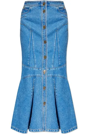 Etro Dames, Rokken, Blauw, Maat: XS Denim