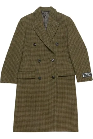 Acne Studios Dames, Mantels, Groen, Maat: S Wol