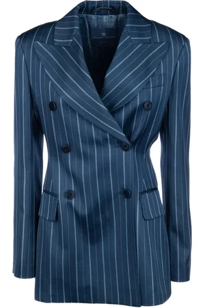 ERMANNO SCERVINO Dames, Jassen, Blauw, Maat: S