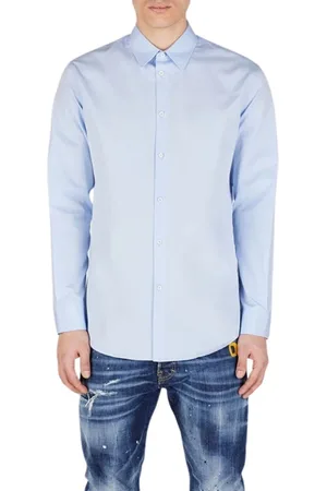 Dsquared2 Heren, Overhemden, Blauw, Maat: L