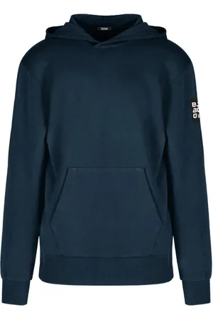 Bomboogie Heren, Sweatshirts & Hoodies, Blauw, Maat: 3XL Katoen