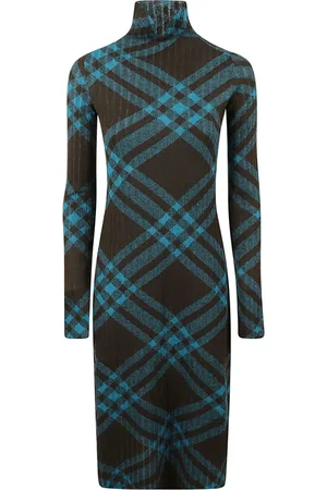 Burberry Dames, Jurken, Zwart, Maat: S Wol