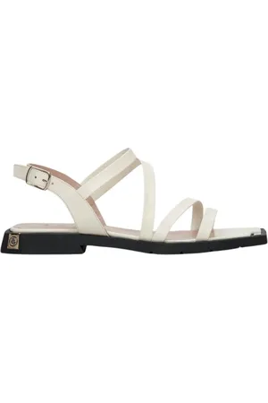 Estro Dames, Schoenen, Wit, Maat: 40 EU Leer