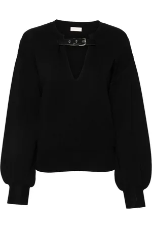 Liu Jo Dames, Truien, Zwart, Maat: XS Viscose