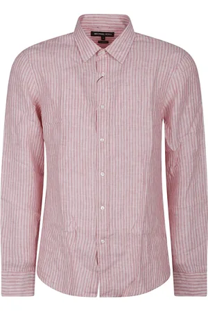 Michael Kors Heren, Overhemden, Roze, Maat: S