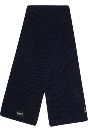 Dondup Heren, Accessoires, Blauw, Maat: ONE Size Wol