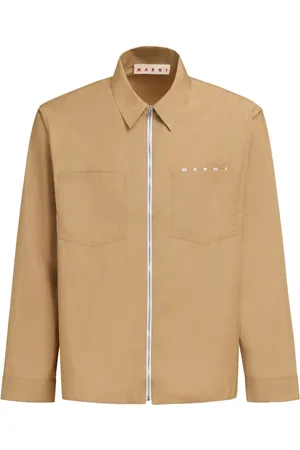 Marni Heren, Overhemden, , Maat: 2XL Katoen